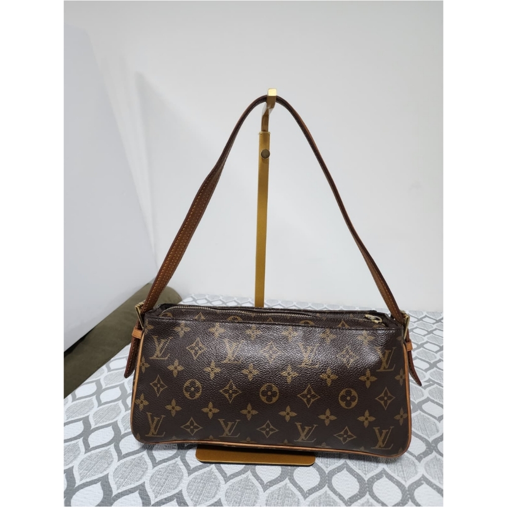 LOUIS VUITTON Monogram Viva-Cite MM Shoulder Bag Brown - Picture 7 of 15